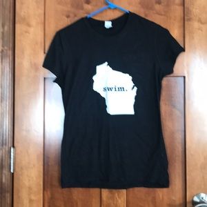 Wisconsin Swim tshirt